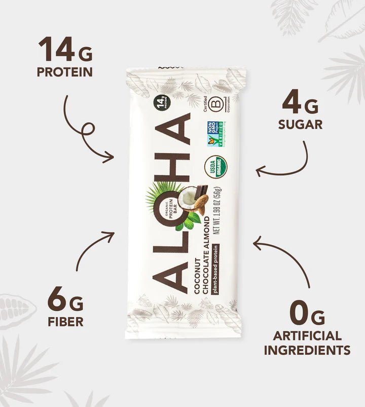 Coconut Chocolate Almond Protein Bars 12-count