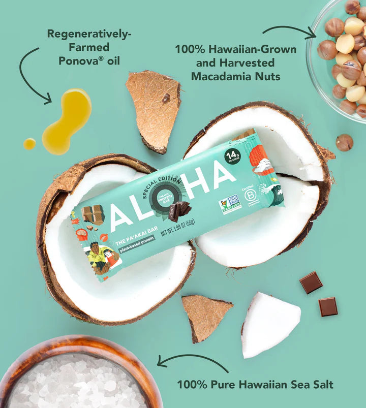 The Pa'akai Bar Protein Bars 6-count