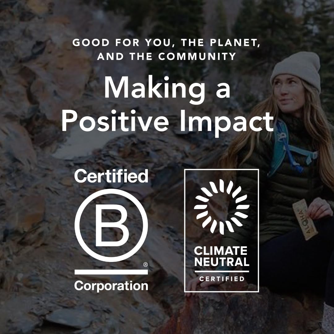 ALOHA Organic Plant Protein Bars: Vegan, Low Sugar, Gluten-Free, Low Carb.12 Count (Pack of 1)