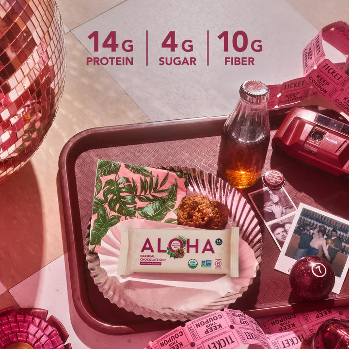 Oatmeal Chocolate Chip Protein Bars 12-count