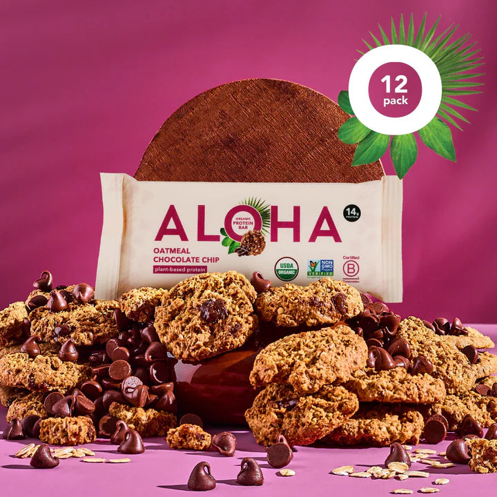 Oatmeal Chocolate Chip Protein Bars 12-count