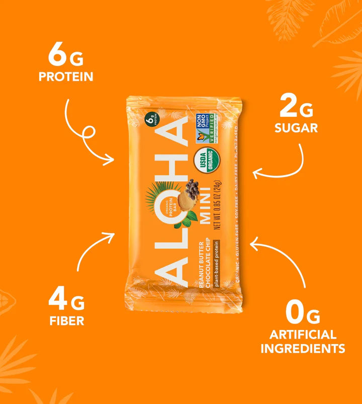 Peanut Butter Chocolate Chip Mini Bars 20-count