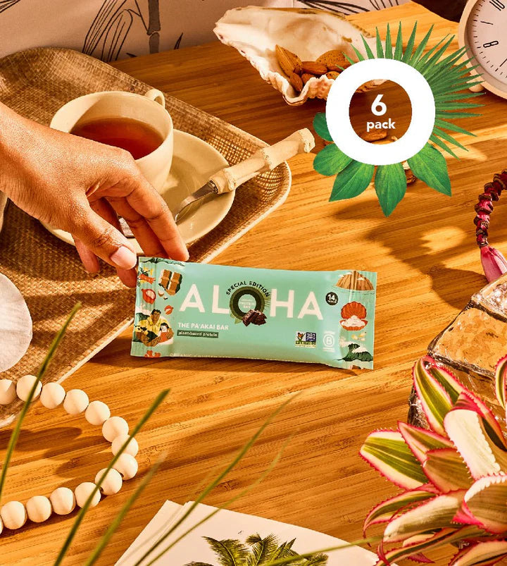 The Pa'akai Bar Protein Bars 6-count